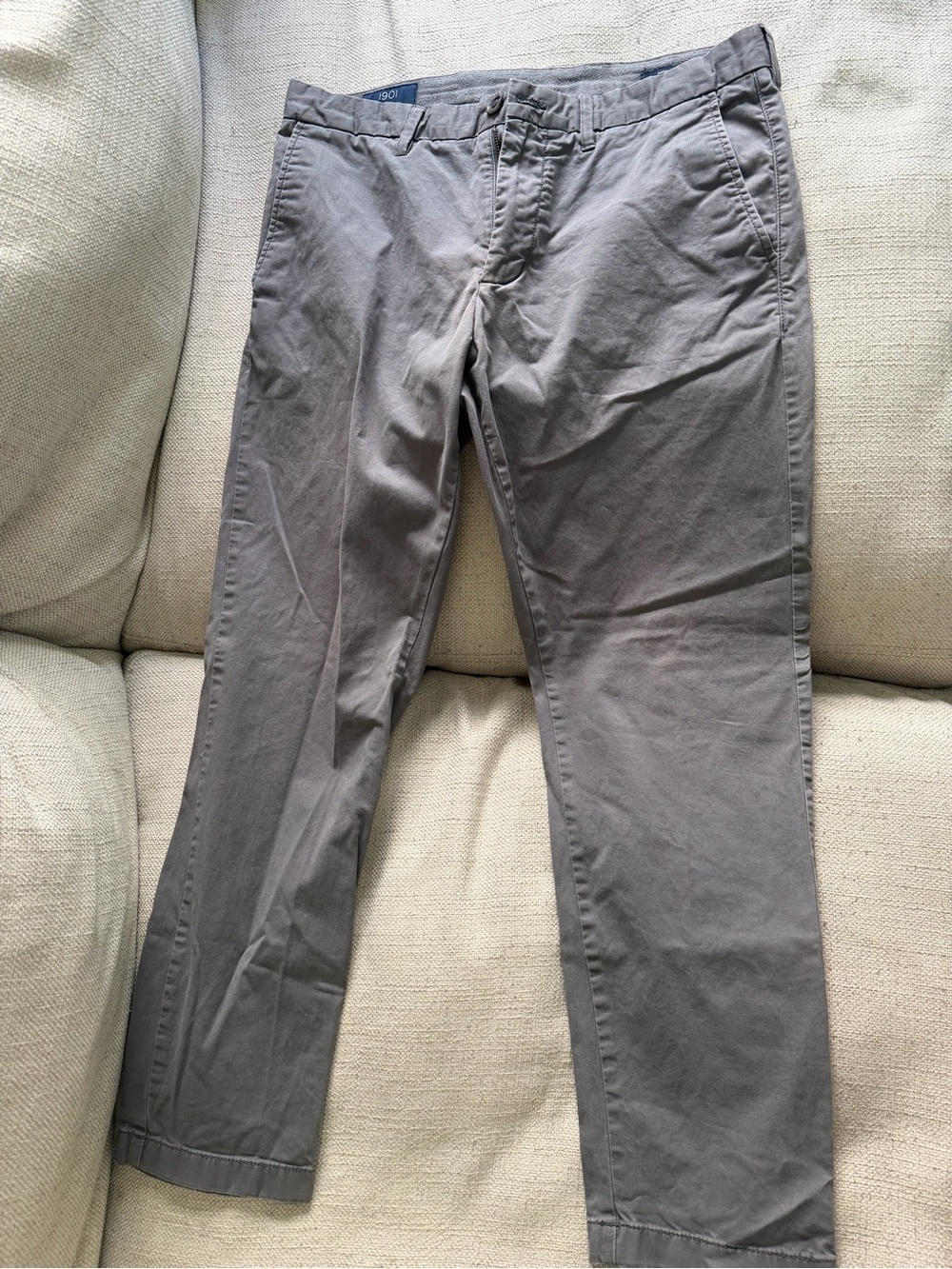 1901 Men's Slate Gray Chinos